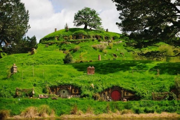 Ngôi làng Hobbiton với 44 ngôi nhà nhỏ nhắn xinh đẹp(ảnh ST)