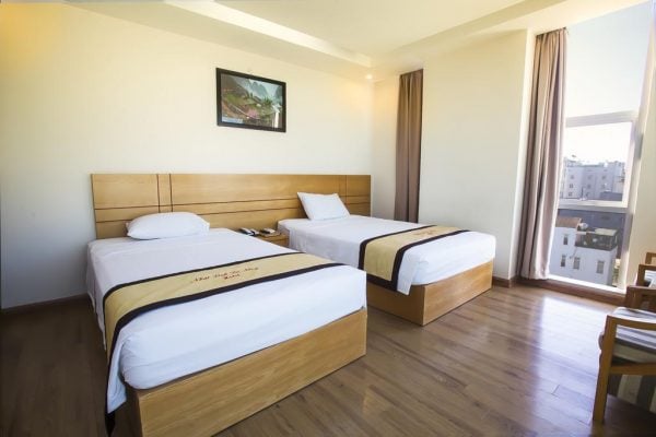 Phòng 2 giường đơn khách sạn Nhat Linh Da Nang Hotel (ảnh sưu tầm)