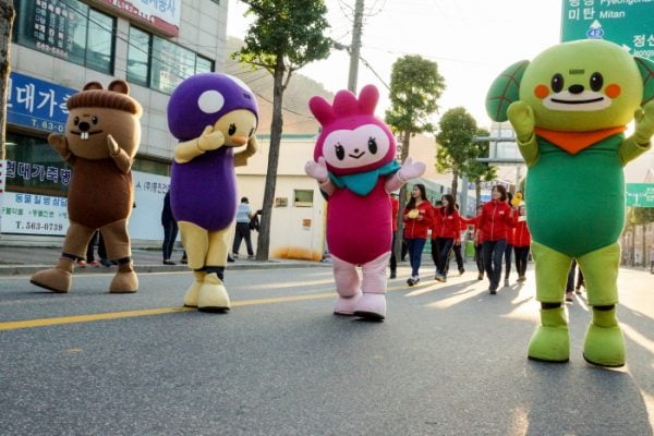 Các hoạt động vui nhộn ở lễ hội Jeongseon Arirang (ảnh st)