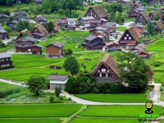 Ngôi làng Shirakawago xinh đẹp của Nhật Bản (ảnh st) 