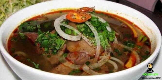 Bún bò gánh ngon ở Đà Nẵng 