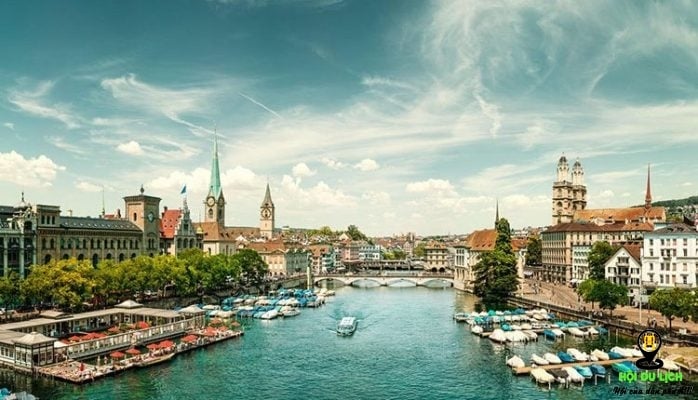 Du thuyền ngắm cảnh ở hồ Zurich tuyệt đẹp (ảnh sưu tầm)