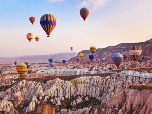 Cappadocia – điểm bay khinh khí cầu đẹp nhất thế giới 