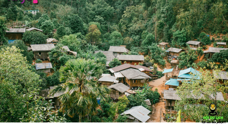Ngôi làng Karen ở Thái Lan- ảnh sưu tầm