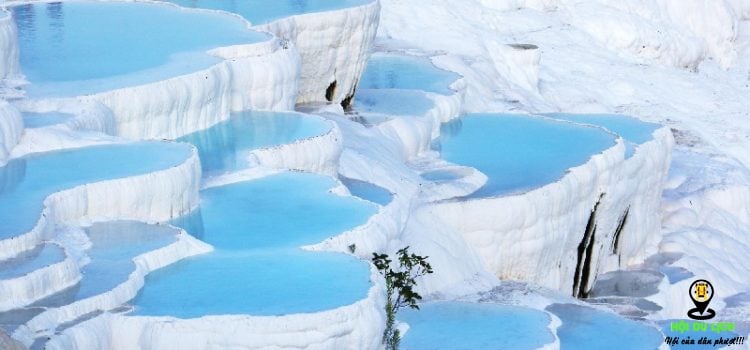 Pamukkale hồ nước bậc thang đẹp độc lạ ở Thổ Nhĩ Kì- ảnh sưu tầm 