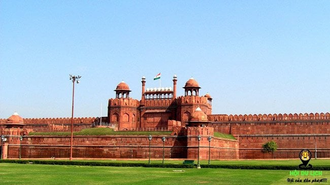 Pháo đài đỏ kì vĩ ở Ấn Độ (ảnh sưu tầm)