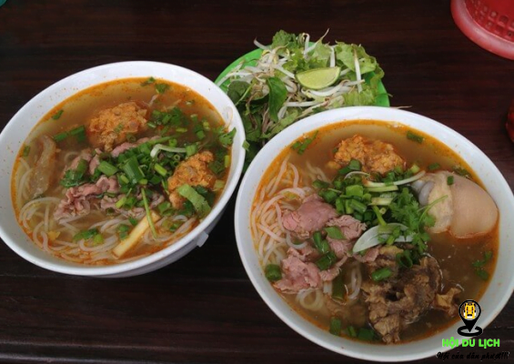 Bún bò Huế bà Mỹ ngon đậm vị ( ảnh sưu tầm)