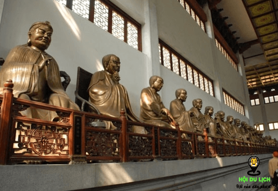Chùa Linh Ẩn nơi thờ nhiều tượng La Hán bằng đồng (ảnh sưu tầm)
