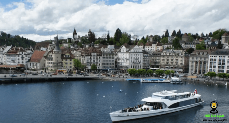 Trải nghiệm vùng nước xanh tuyệt đẹp ở Hồ Lucerne (ảnh sưu tầm)