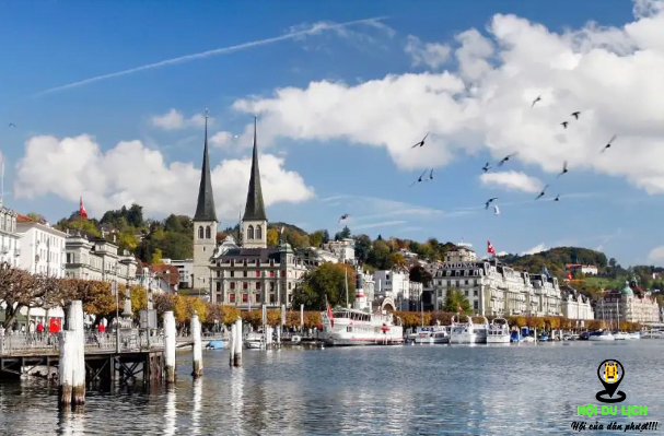 Thành phố Lucerne đẹp yên bình (ảnh sưu tầm)