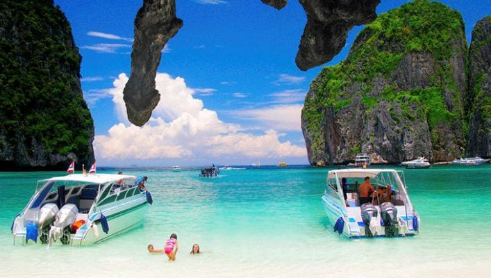 Đảo Phi Phi xinh đẹp ở Thái Lan (ảnh sưu tầm) 