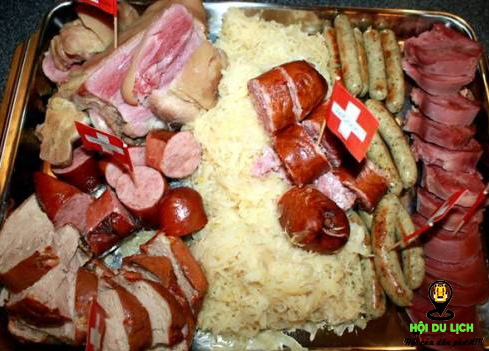 Món Thịt Hỗn Hợp Thật Hấp Dẫn ở Thụy Sỹ (ảnh sưu tầm)