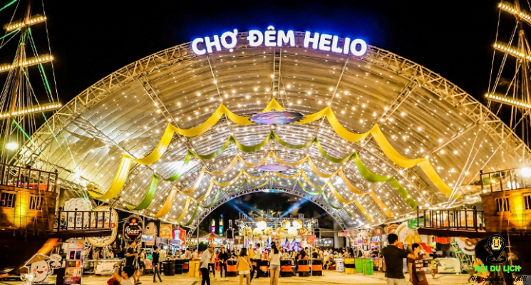 Chợ đêm Helio ở Đà Nẵng ( ảnh sưu tầm)