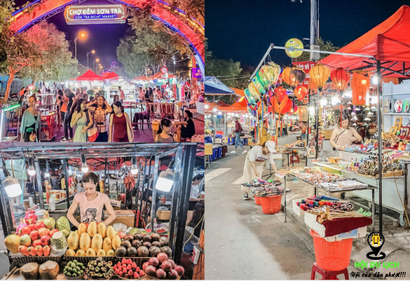 Chợ đêm Sơn Trà luôn hấp dẫn khách du lịch (ảnh sưu tầm)