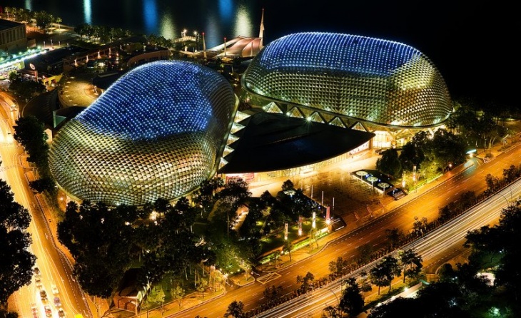 Top công trình kiến trúc đẹp nhất Singapore