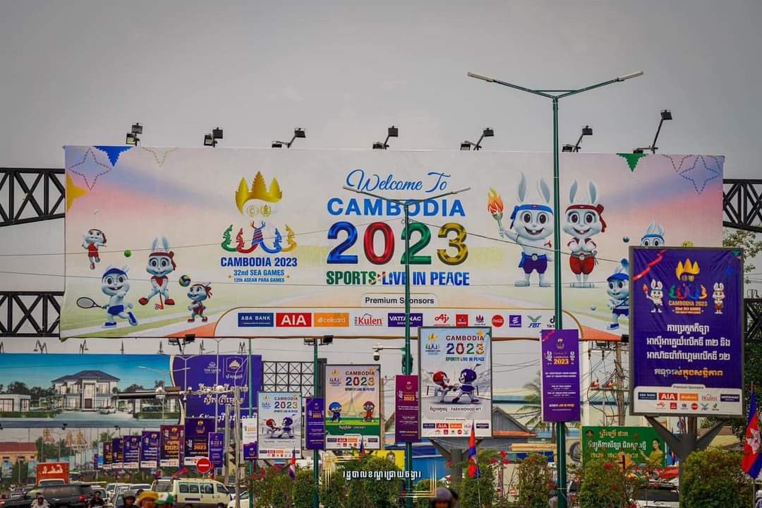 Vi vu Campuchia xem SEA Games 32